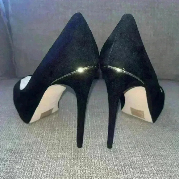 NWT Aldo suede  pump with open toe - Picture 6 of 7